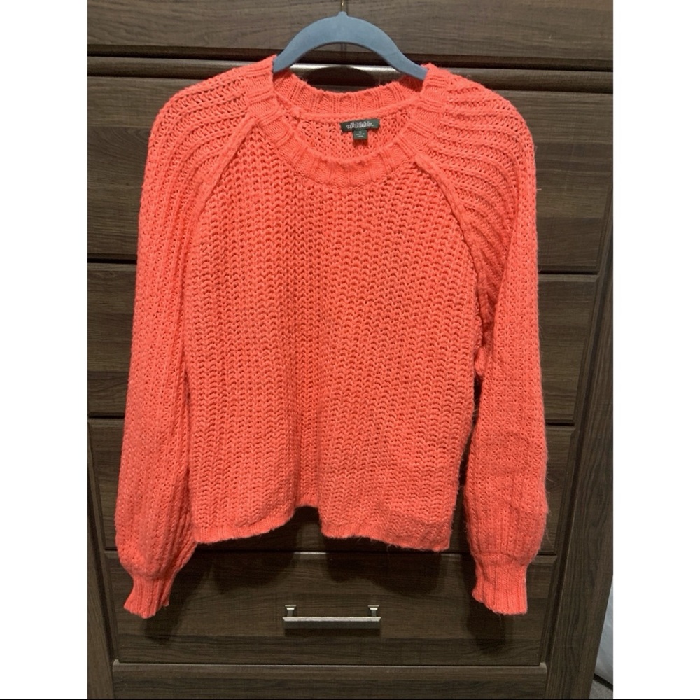 Bright Salmon Colored Sweater